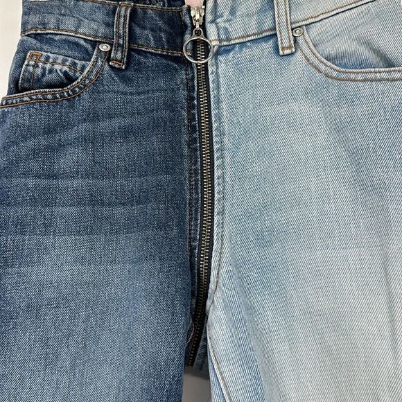 Revice Denim Revice Yin Yang Crops In Tokyo Wash Jeans Two-tone Denim 24 - Picture 5 of 14